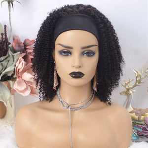Brazilian Afro Curly “Flo and Go” Headband Wig