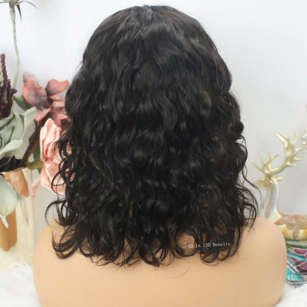 Brazilian Wavy Bob “Flo and Go” Headband Wig